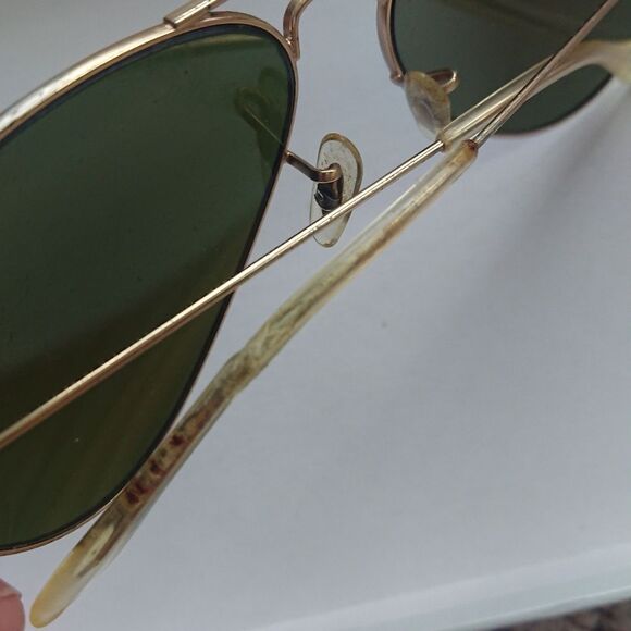 Ray Ban RB3025 112/4L 58 MM Gold, Blue Mirror Polarized Aviator - Picture 13 of 13